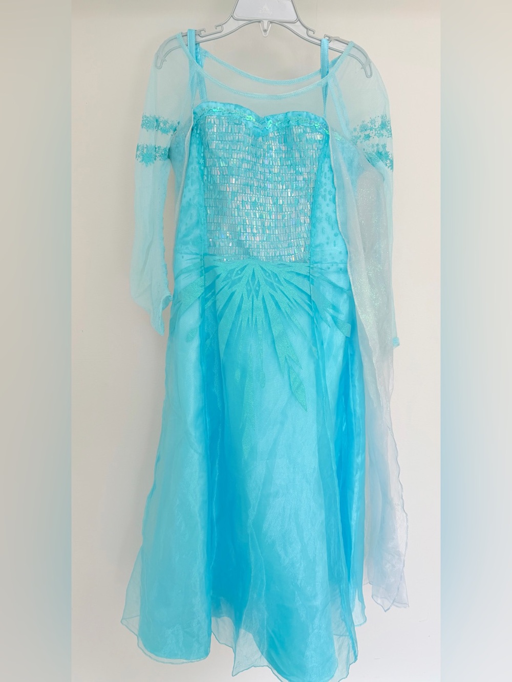Disney Castle Collection Frozen Elsa Princess Queen gown 7/8